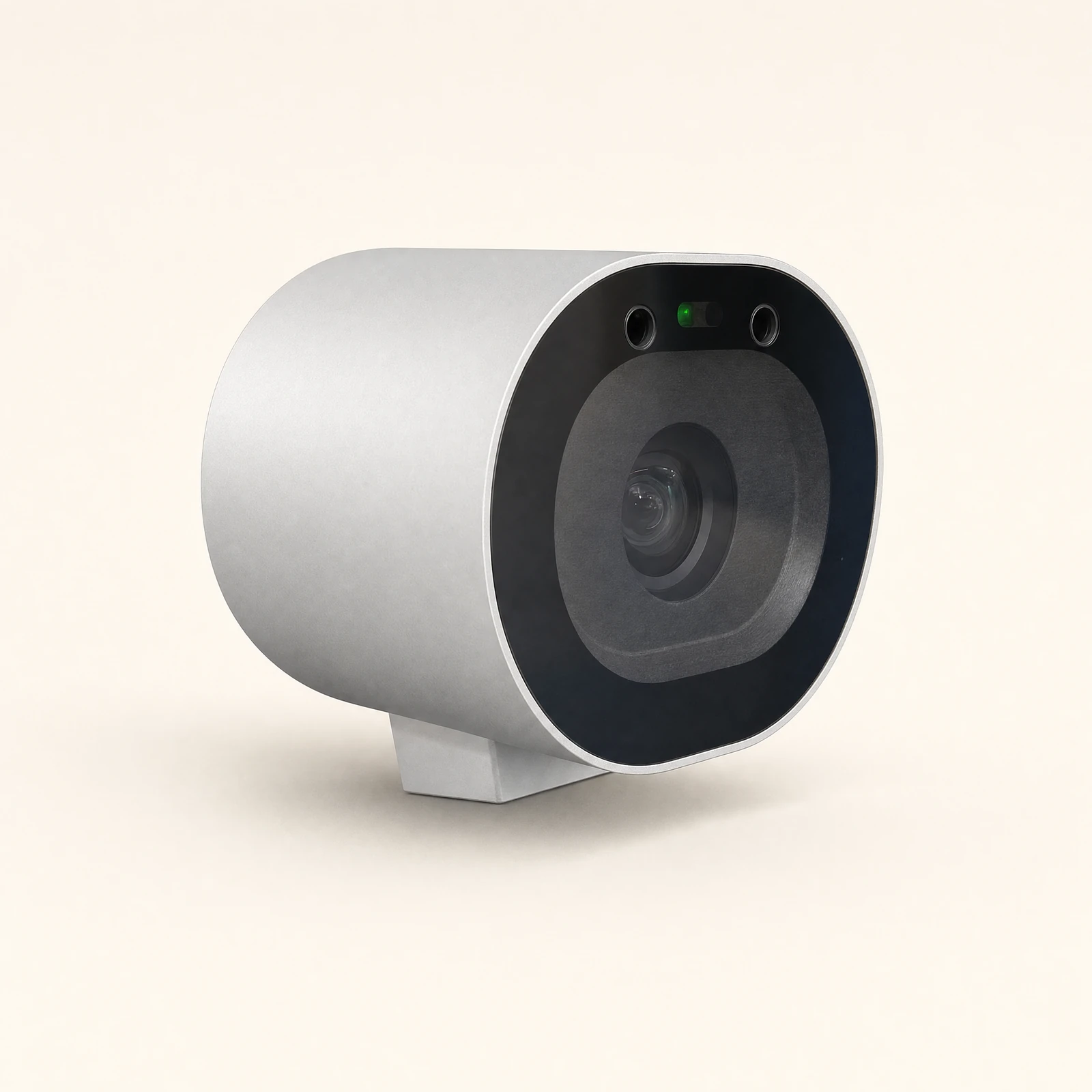 Silver external camera, appearance visualization