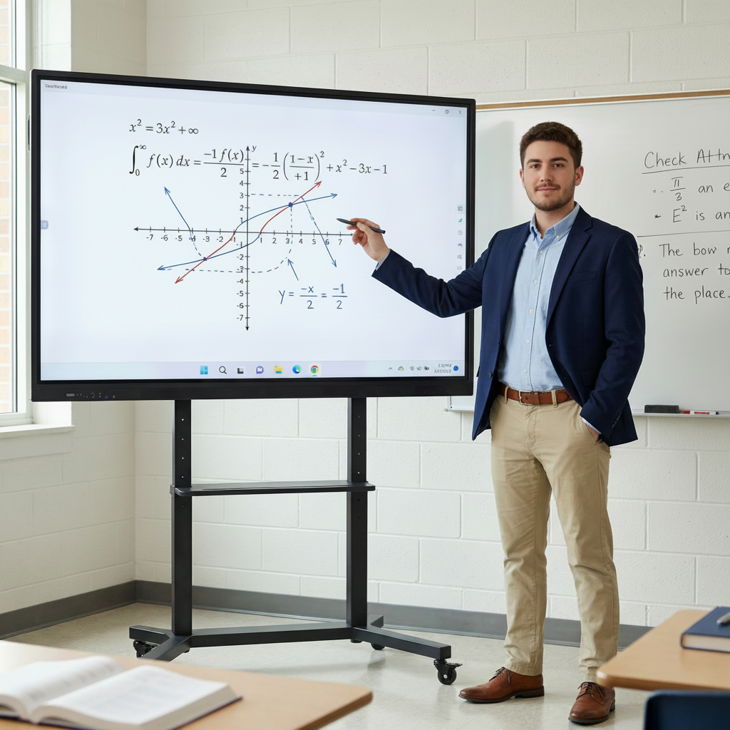 Penthia interactive display in use